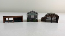 N Gauge Timber Yard Building Kits: Saw Mill, Vented Shed & Blower Plant