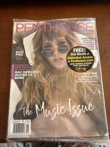 Penthouse new sealed - penthouse, magazine