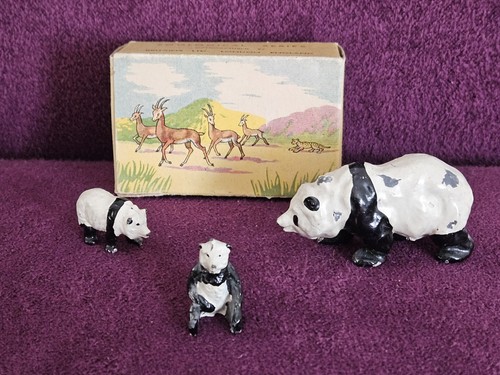 Britains lead zoo animals - animals, ~