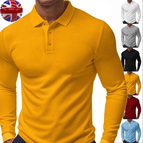 Mens long sleeve - mens, polo
