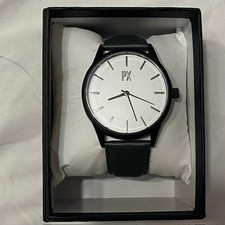PX Watch Band White/Black Mens