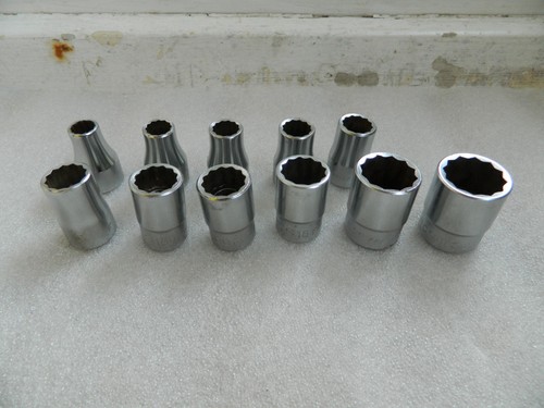 Vintage facom point sockets - facom, 12-point