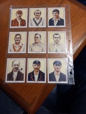 Surrey County Cricket Club Test Cricketers Set Of 15 Issued By County Print