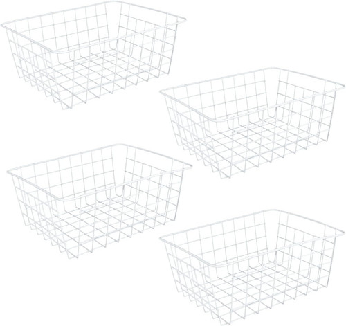4pcs white metal wire - white,