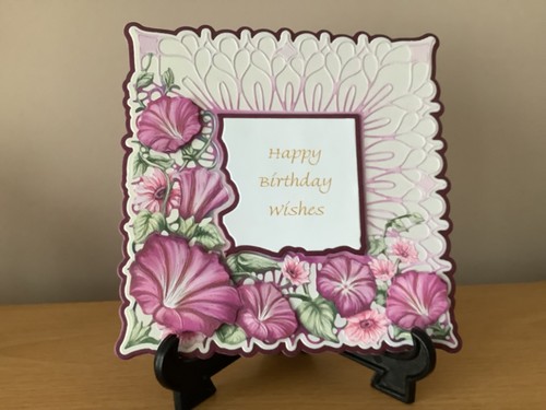 Handmade morning glories - handmade,