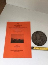 Pre-Loved WW1 Death Penny Plaque to William Heap. Died 12.09.1918