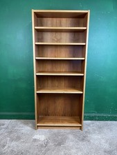 Large Danish Teak 6 Shelf