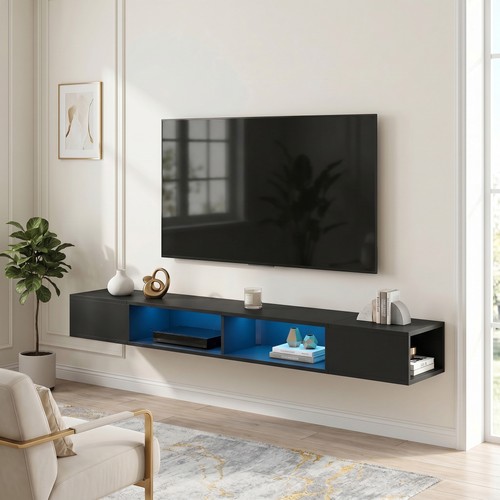 Floating stand with rgb led - stand,