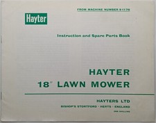 Original Hayter 18" Lawnmower