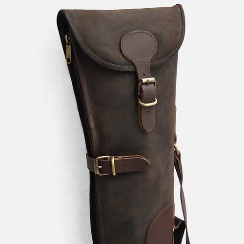 Leather shotgun slip - shotgun, case