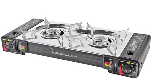 Portable double burner - double,