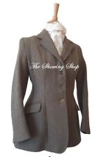 LADIES MEARS HEAVYWEIGHT KEEPERS TWEED SHOWING/ HUNTING JACKET SIZE 14
