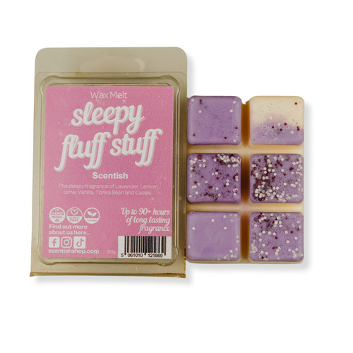 Soy wax melt sleepy fluff - wax,