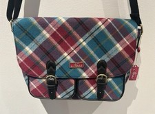 Ness Tartan Crossbody Bag –