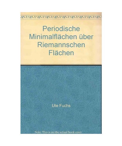 Periodische minimalflächen - periodische,