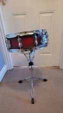 Ludwig accent CS Custom 14" Snare Cherry Burst With Adjustable Stand