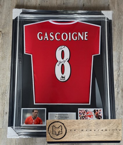 Paul gascoigne signed - paul,