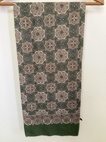 Mens vintage 100 silk scarf - vintage,
