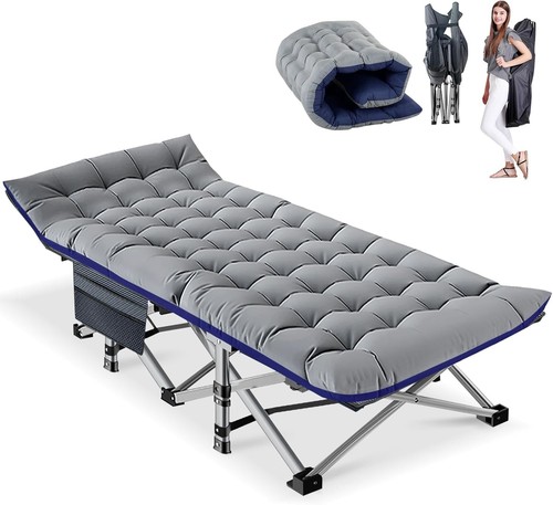 Mattress folding camp bed - no,