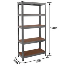 Steel Racking 5 Tier Heavy