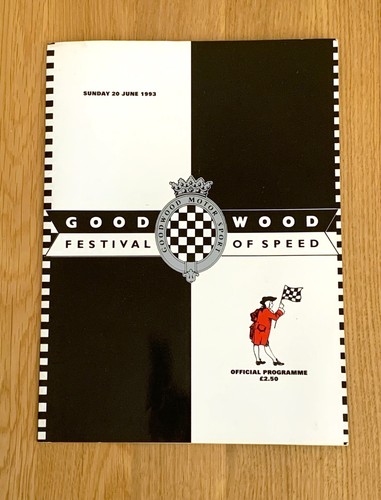 Very rare first ever - very, goodwood
