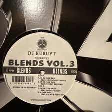 DJ Kurupt - Blends Vol.3 - Used Vinyl Record 12 - U5628z