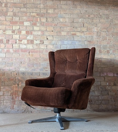 Vintage mid century - mid, brown