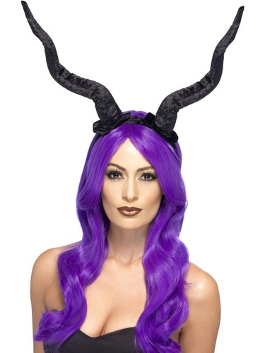 Demon horns headband - horns,