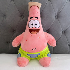 Nickelodeon Universe SpongeBob SquarePants Patrick Star Plush Soft Toy 18" 2015