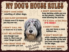 My dog's house rules Polish