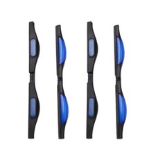 4x Blue Car Door Protectors