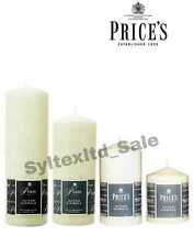 Price's Church Altar Candle Pillar Large Round Table Candles Long Burn Time