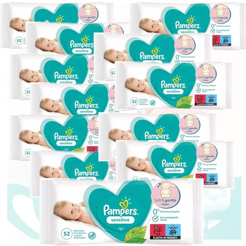 Pampers sensitive baby wipes - sensitive,