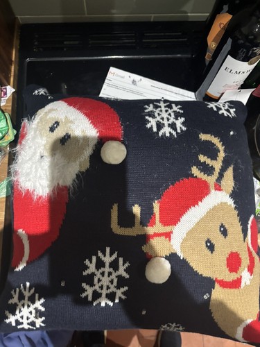 Unbranded christmas cushion - unbranded,