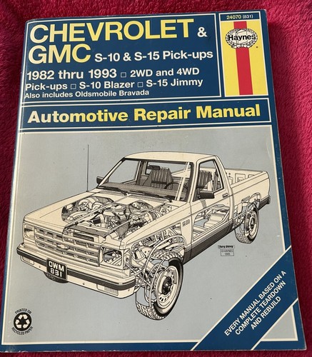 Haynes repair manual 831 - haynes,