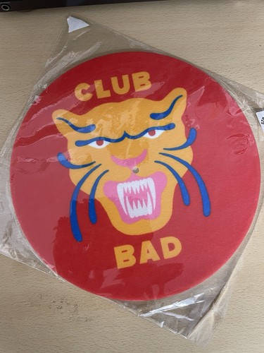 Club bad slipmat vinyl - club,