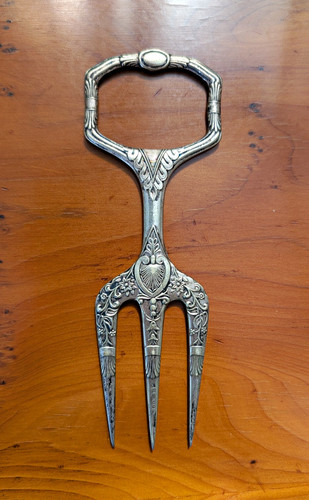 Antique silver plated ornate - ornate, 3