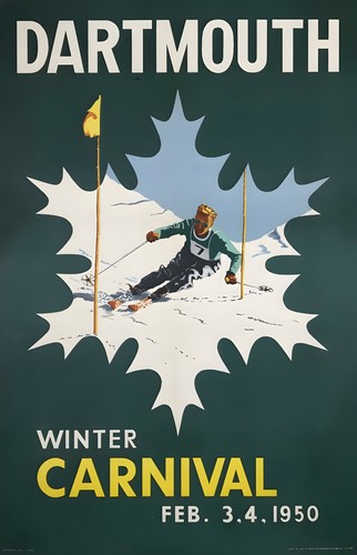 Dartmouth winter carnival 1950 - winter,