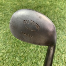 Antique Caledonia Rut Niblick Hickory Shaft RH 36" C2 44* 1900 Concave