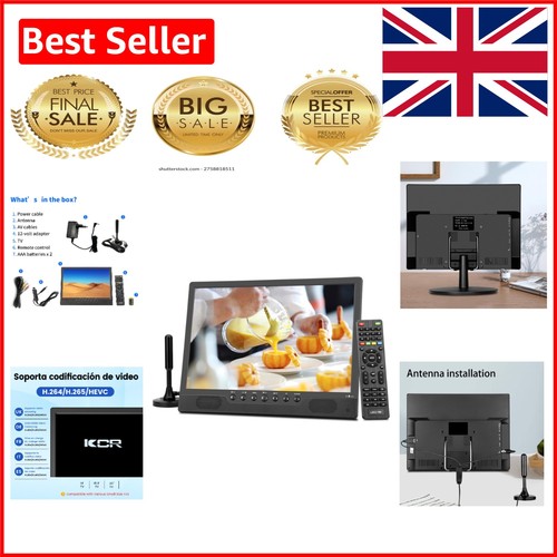 Versatile led portable tv - versatile,