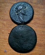 2 larger Roman Coins (not