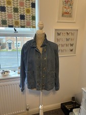Tu Woman Denim Jacket Size 16