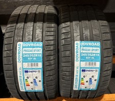 2x 245/35R18 BUDGET TYRES