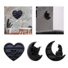 Wooden Crystal Display Shelf