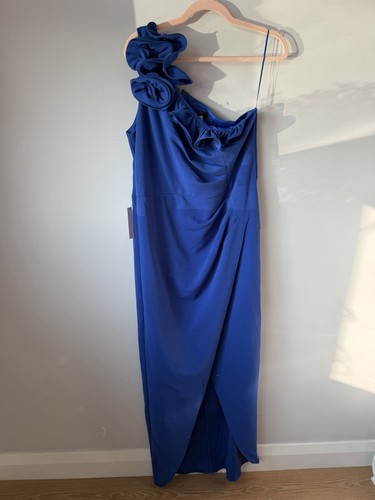 Lipsy london blue one shoulder - blue,