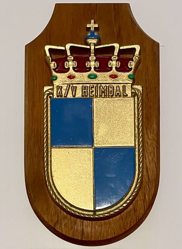 Royal norwegian navy plaque - norwegian,