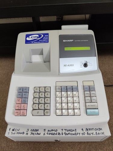 Sharp a203 electronic cash - xe-a203,