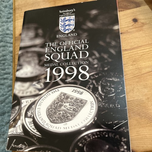 Official england squad 1998 - england,
