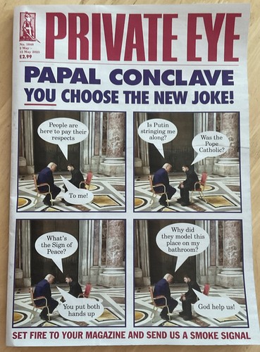 Private eye magazine - eye, ~