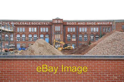 Photo 6x4 former shoe factory - shoe,